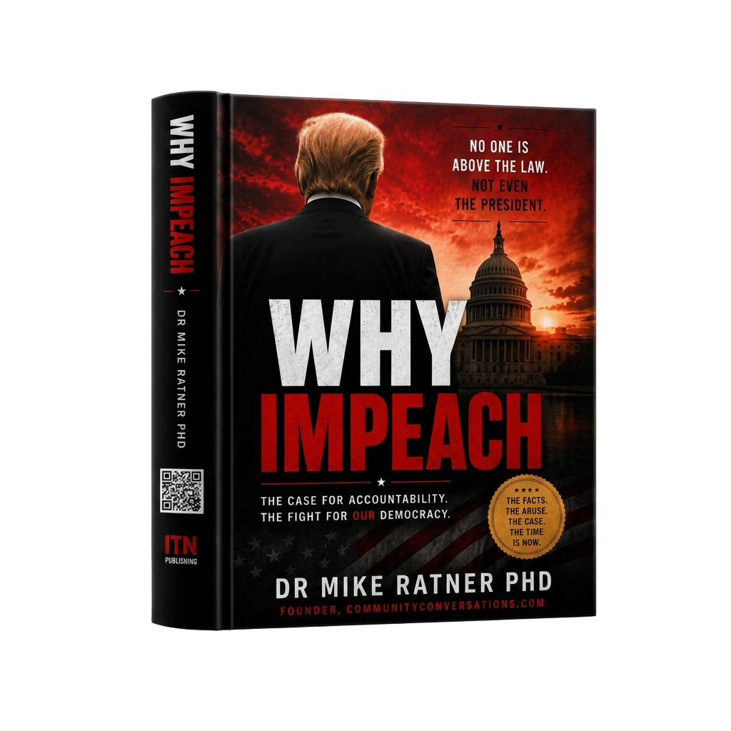 Why Impeach by Dr. Mike Ratner — hardcover book
